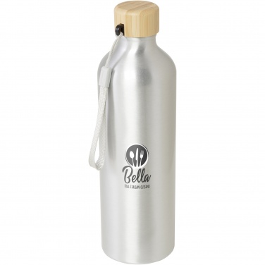 Logotrade Werbegeschenke das Foto: Malpeza 770 ml RCS-zertifizierte Wasserflasche aus recyceltem Aluminium