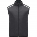 Jannu leichte Laufweste Unisex, Durchgehend schwarz