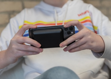 Logotrade werbemittel das Foto: Magnetische 5.000 mAh Wireless Powerbank