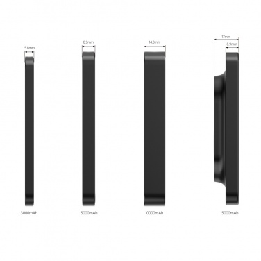 Logotrade Firmengeschenke das Foto: Urban Vitamin Richmond 5000mAh Powerbank aus RCS Plastik/Alu