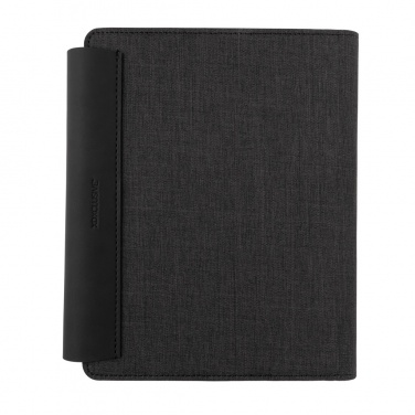 Logotrade Firmengeschenke das Foto: Fiko A5 Wireless Charging Portfolio mit Powerbank