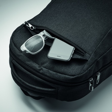 Logotrade werbemittel das Foto: Laptop-Rucksack 600D RPET