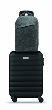 Logotrade Werbeartikel das Foto: 13" Laptop Rucksack RPET-Filz
