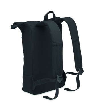 Logotrade Geschäftsgeschenke das Foto: 15" Rolltop-Laptop-Rucksack