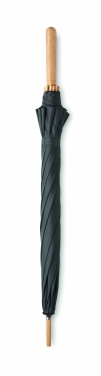 Logotrade werbemittel das Foto: 23,5" RPET/Bambus Regenschirm