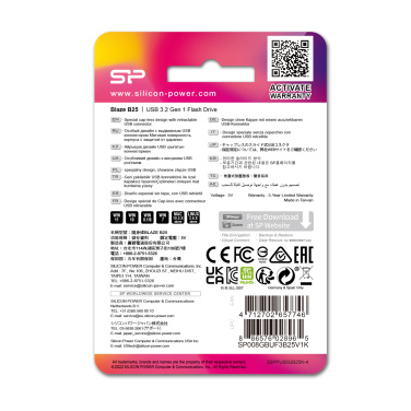 Logotrade werbemittel das Foto: USB-Stick Silicon Power Blaze B25 3.1
