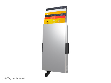 Logotrade Firmengeschenke das Foto: RFID-Kreditkartenetui mit Halter für AirTag 2163108