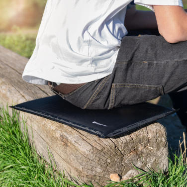 Logotrade Logogeschenke das Foto: Aufblasbares Kissen ANTERO Schwarzwolf