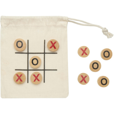 Logotrade Werbeartikel das Foto: Whorl Tic-Tac-Toe Spiel aus Holz