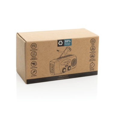 Logotrade Werbeartikel das Foto: RescueWave Notfallradio aus RCS recyceltem Kunststoff