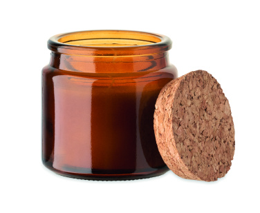 Logotrade Werbeartikel das Foto: Kerze aus Pflanzenwachs 70g