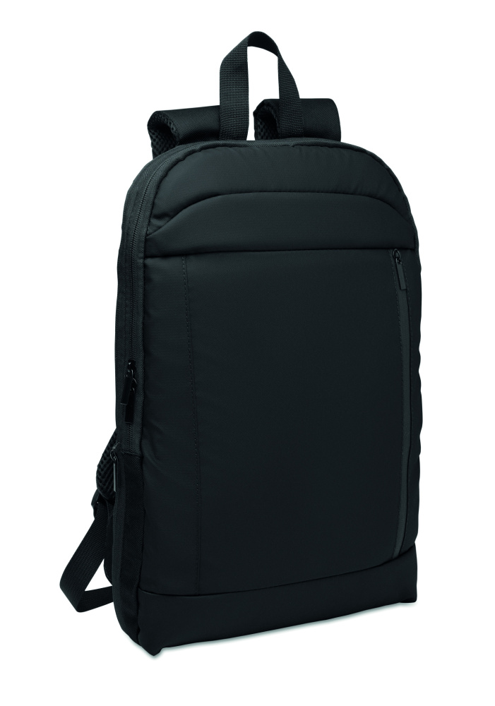 Logotrade Werbegeschenke das Foto: 16" Rucksack 600D RPET