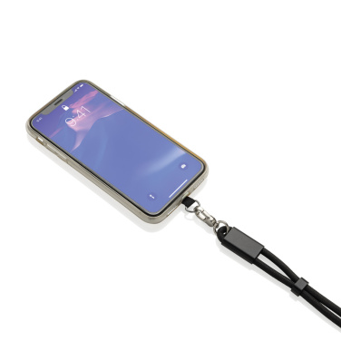 Logotrade werbemittel das Foto: LoopAmp 60W Handgelenksband für Smartphones aus RCS rPET
