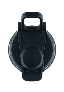 Logotrade Firmengeschenke das Foto: Faltbare Sportflasche Silikon