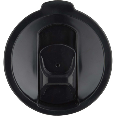 Logotrade Firmengeschenke das Foto: Grayson 480 ml RCS recycelter Isolierbecher mit Trinkhalm