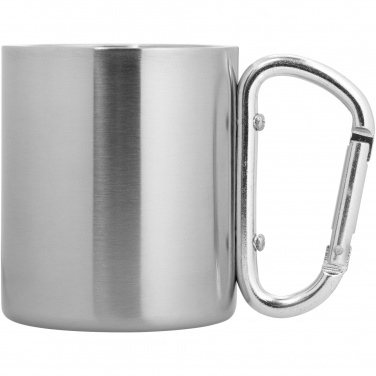 Logo trade promotional merchandise picture of: Alps 200 ml insulated mug with carabiner
