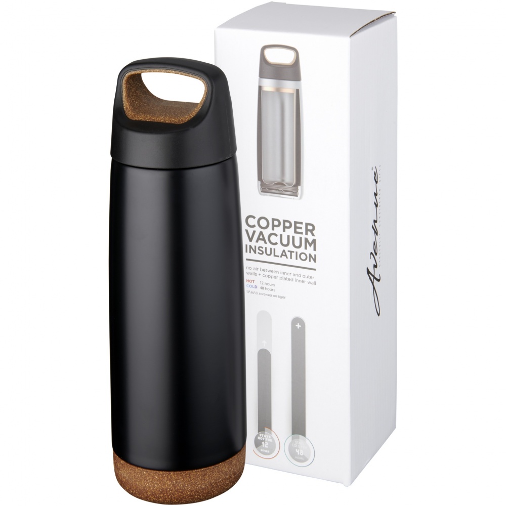 Logo trade promotional giveaways picture of: Valhalla 600 ml copper vacuum insulated water bottle
