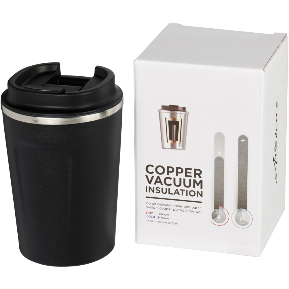 Logo trade promotional giveaways image of: Leak-proof copper vacuum insulated tumbler Thor, 360 ml