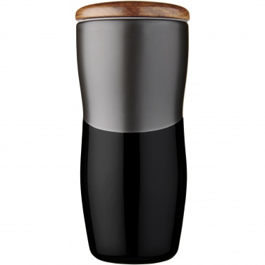 Logotrade advertising product image of: Double-walled ceramic tumbler Reno 370 ml