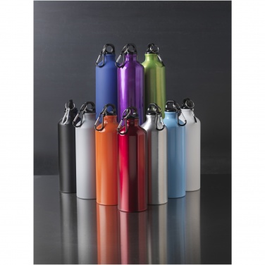 Logotrade promotional giveaway picture of: Oregon 770 ml matte water bottle with carabiner