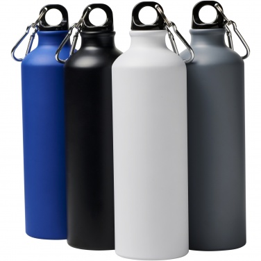 Logotrade promotional merchandise photo of: Oregon 770 ml matte water bottle with carabiner