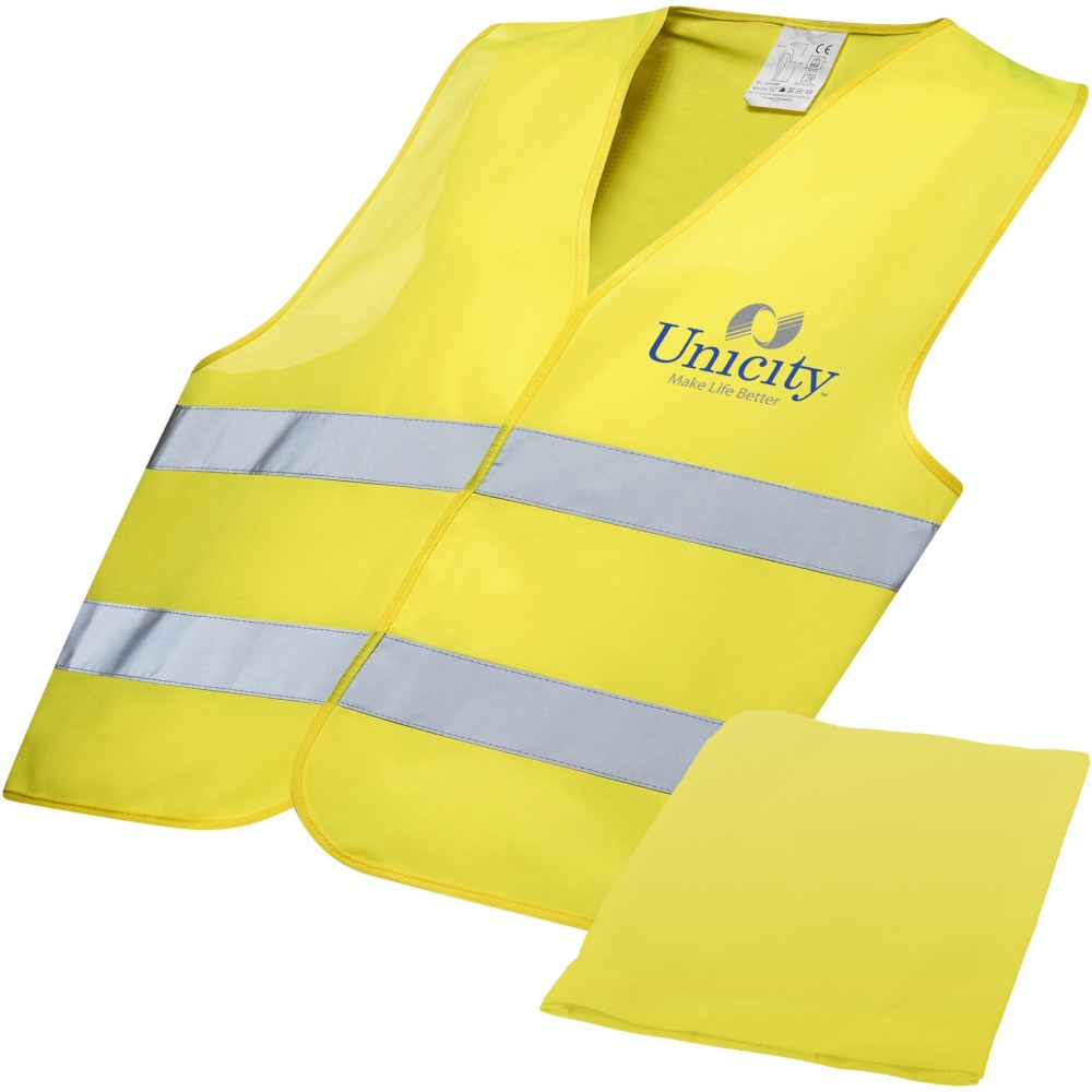 Logotrade advertising product image of: RFX™ Watch-out XL safety vest in pouch for professional use