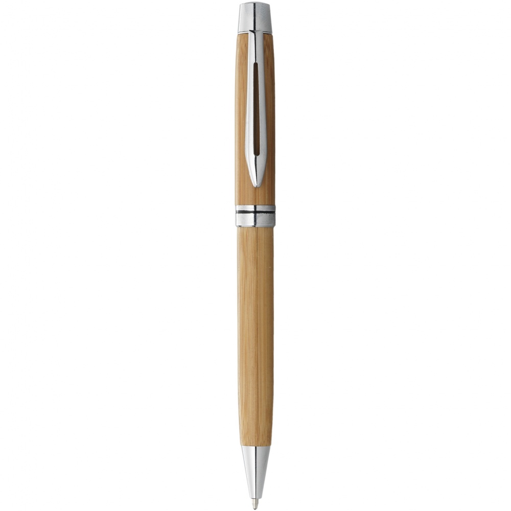 Logo trade promotional merchandise picture of: Jakarta bamboo ballpoint pen