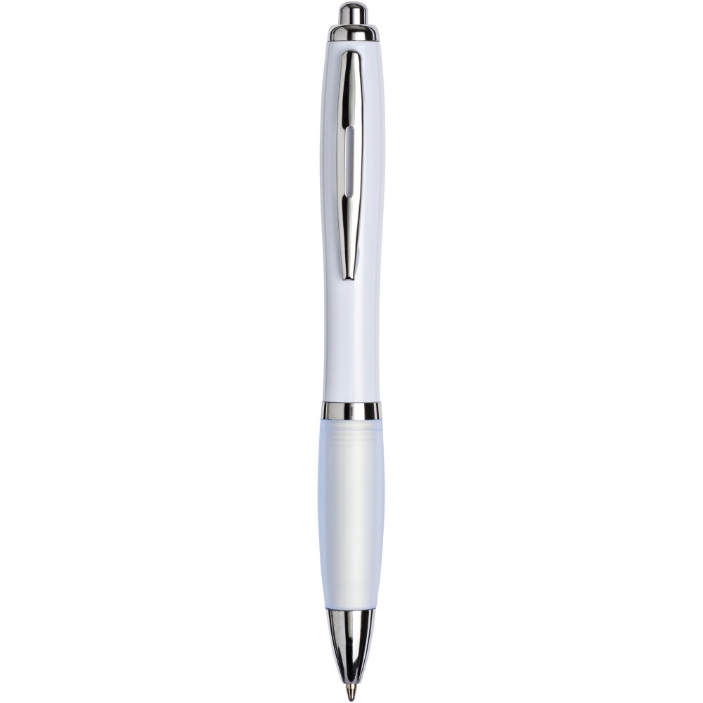 Logotrade advertising product picture of: Nash ballpoint pen with coloured barrel and grip