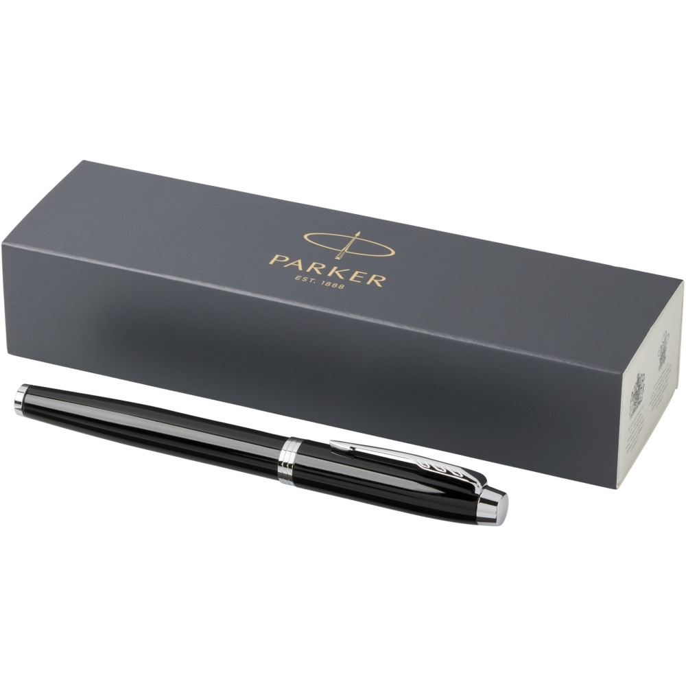 Logo trade corporate gift photo of: Parker IM rollerball pen