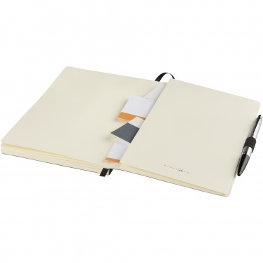 Logo trade promotional product photo of: Revello A5 soft cover notebook