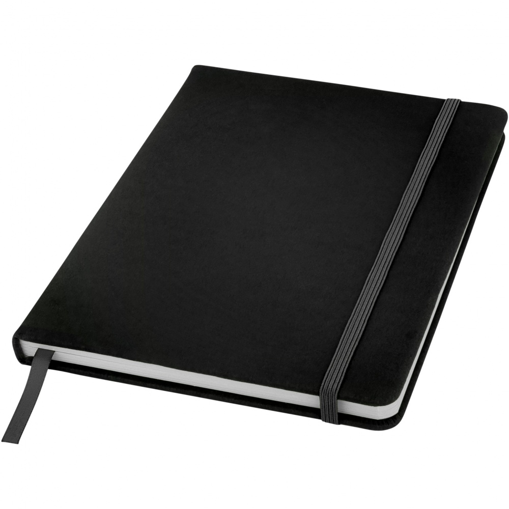 Logo trade promotional gifts picture of: Spectrum A5 notebook with blank pages