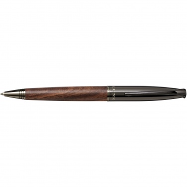 Logo trade promotional items picture of: Loure wood barrel ballpoint pen