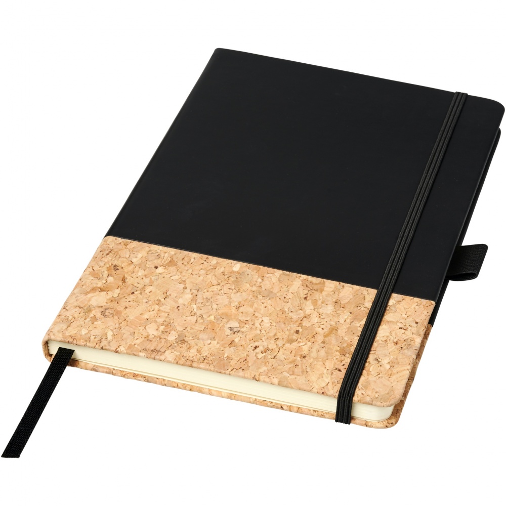 Logotrade promotional item picture of: Evora A5 cork thermo PU notebook