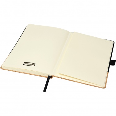 Logotrade promotional product picture of: Evora A5 cork thermo PU notebook