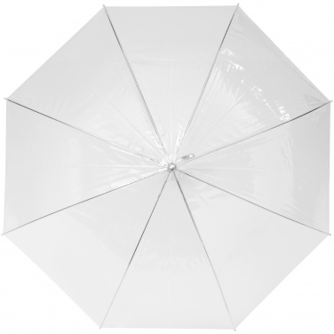 Logo trade promotional gifts image of: Kate 23" transparent auto open umbrella