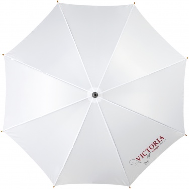 Logotrade promotional gift picture of: Kyle 23" auto open umbrella wooden shaft and handle