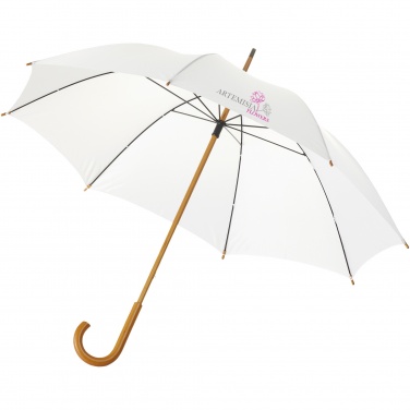 Logotrade promotional merchandise image of: Jova 23" umbrella with wooden shaft and handle
