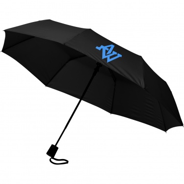 Logo trade corporate gifts image of: Wali 21" foldable auto open umbrella