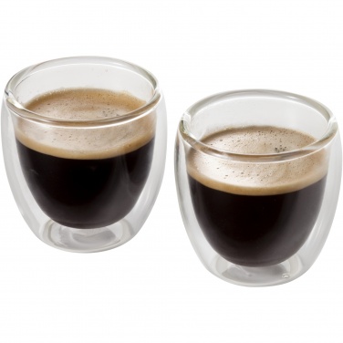 Logotrade corporate gifts photo of: Boda 2-piece glass espresso cup set