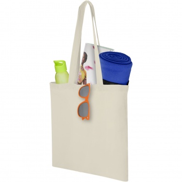 Logo trade promotional product photo of: Carolina 100 g/m² cotton tote bag 7L