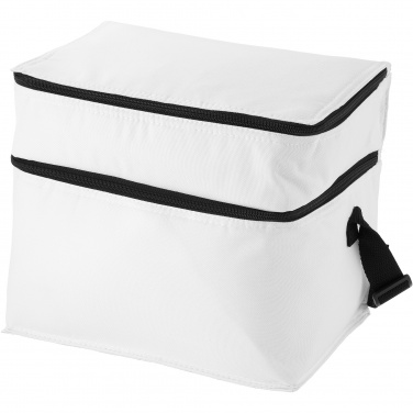 Logo trade promotional product photo of: Oslo 2-zippered compartments cooler bag 13L