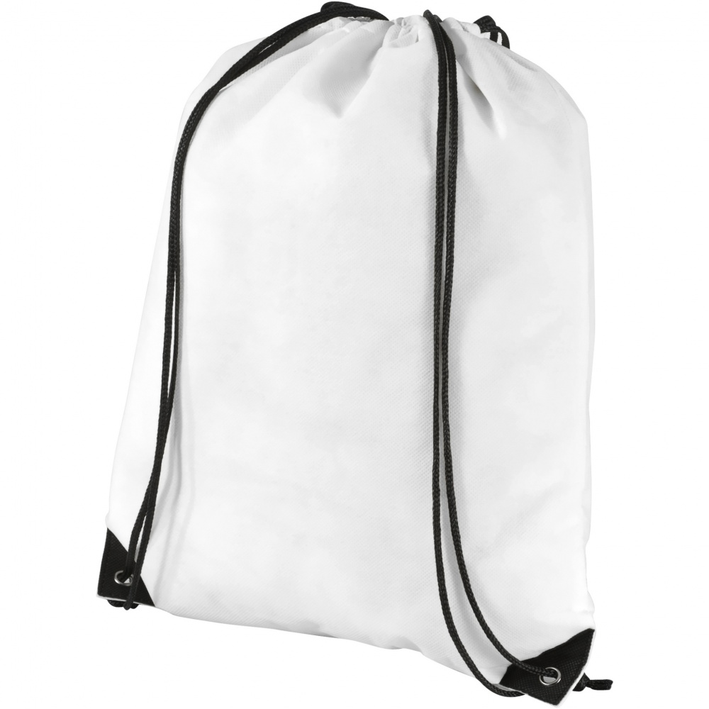 Logo trade business gift photo of: Evergreen non-woven drawstring bag 5L