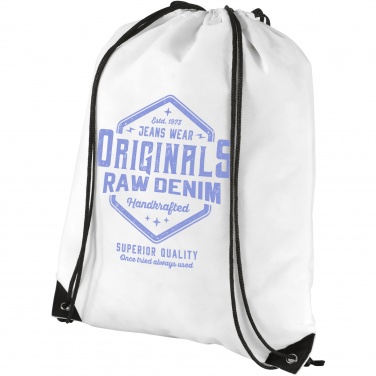 Logo trade corporate gifts picture of: Evergreen non-woven drawstring bag 5L