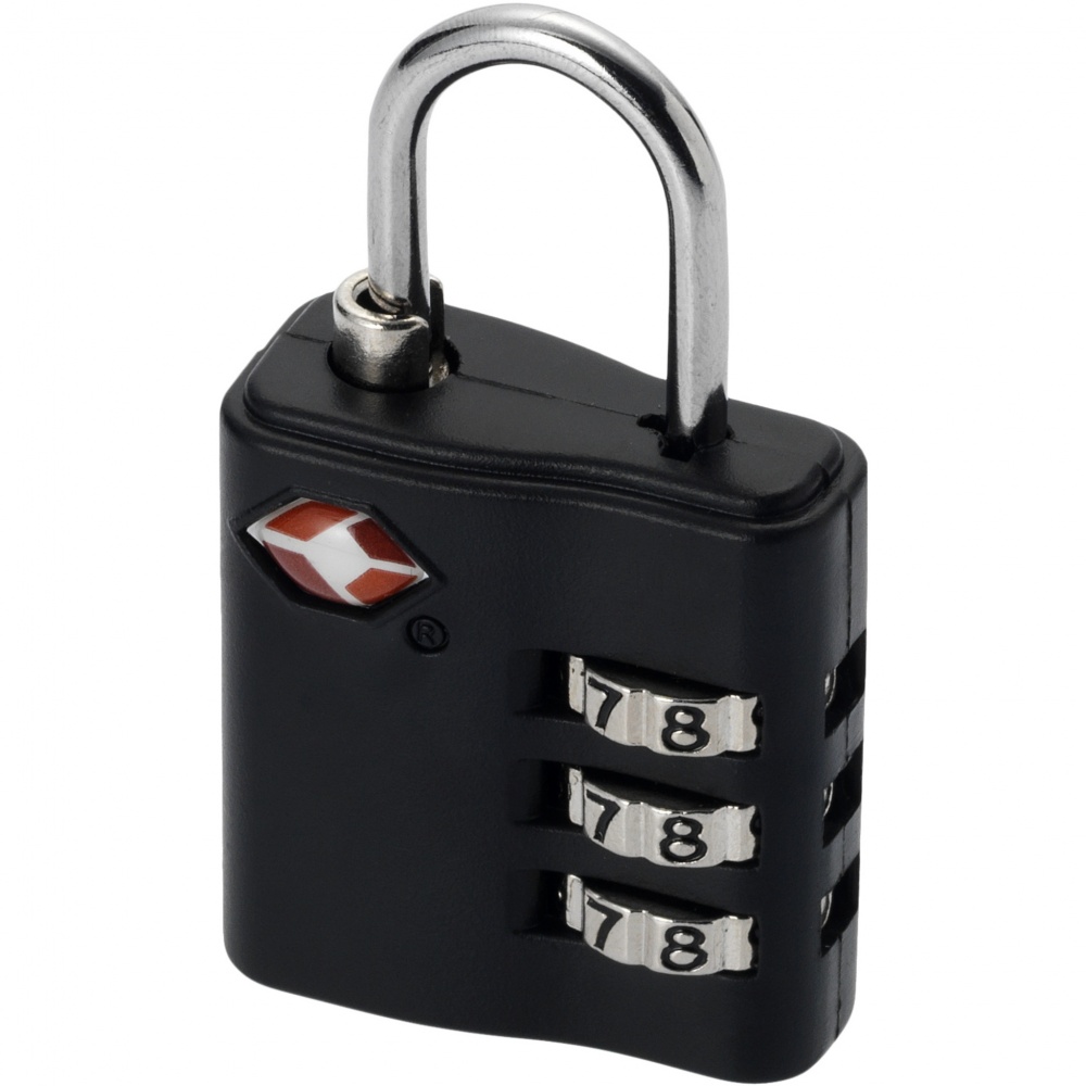 Logo trade promotional items image of: Kingsford TSA luggage lock