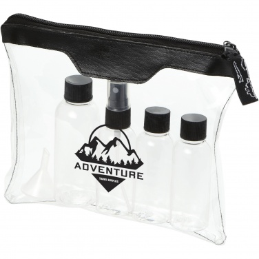 Logo trade promotional merchandise image of: Munich airline approved travel bottle set