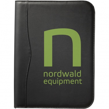 Logo trade promotional gifts image of: Ebony A4 zippered portfolio