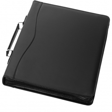Logo trade promotional products image of: Ebony A4 briefcase portfolio