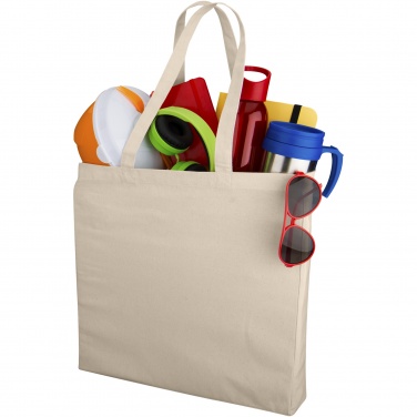 Logo trade promotional merchandise picture of: Odessa 220 g/m² cotton tote bag 13L