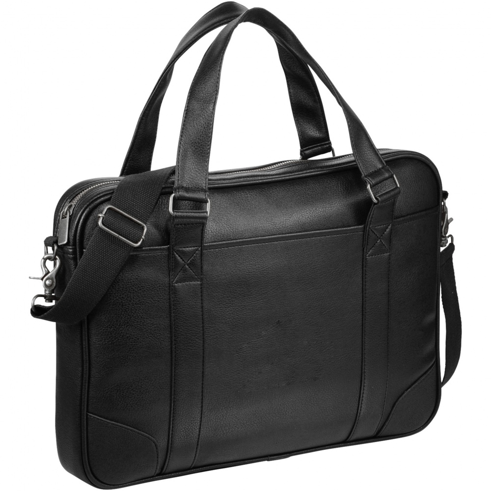 Logo trade promotional giveaways image of: Oxford 15.6" slim laptop briefcase 5L