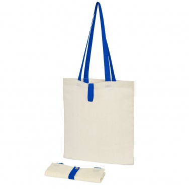 Logo trade advertising products picture of: Nevada 100 g/m² cotton foldable tote bag 7L